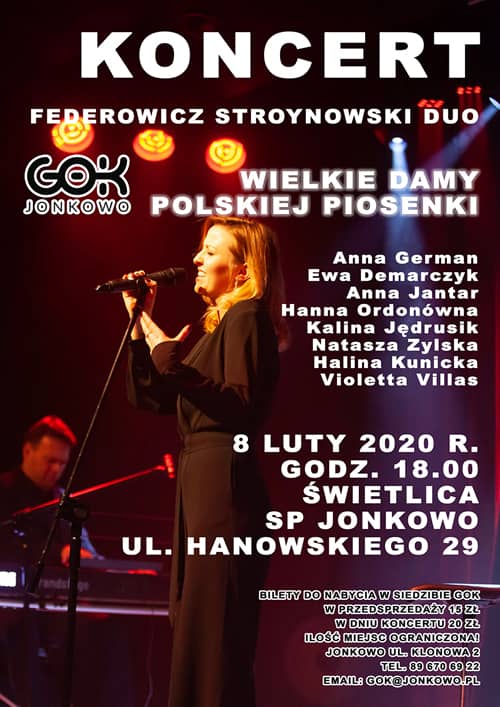 plakat o treści jak poniżej