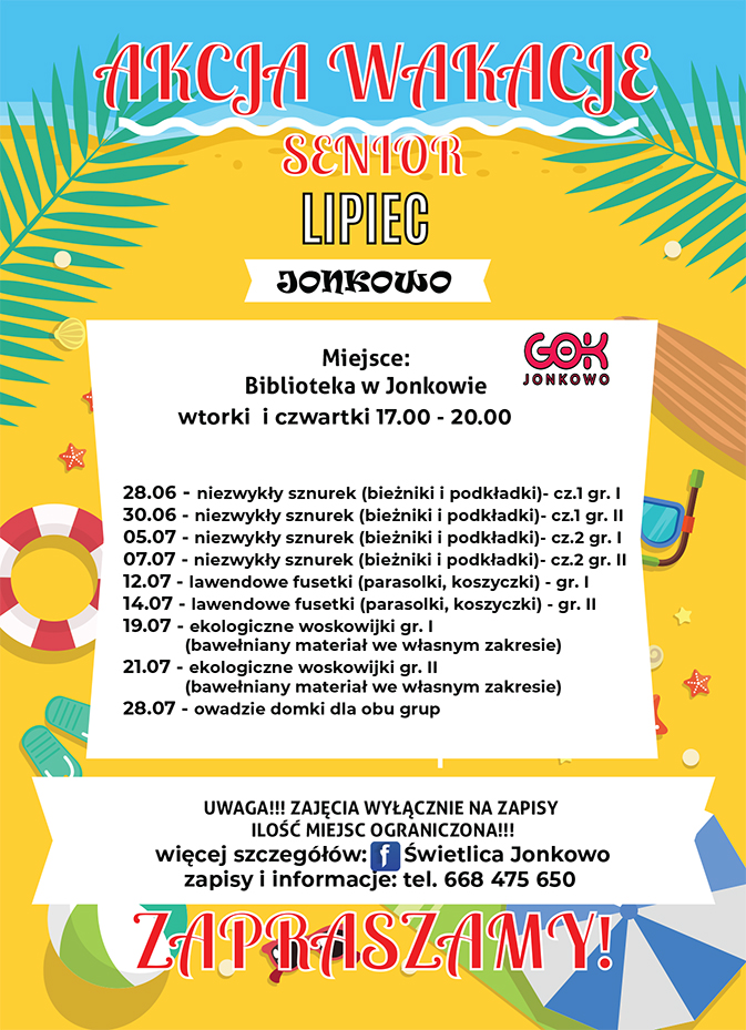 plakat wakacje senior jonkowo 2022 kopia